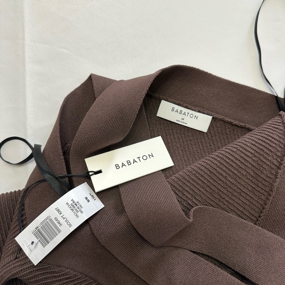 Aritzia Babaton Sculpt Knit Criss Cross Dress - Picture 3 of 4